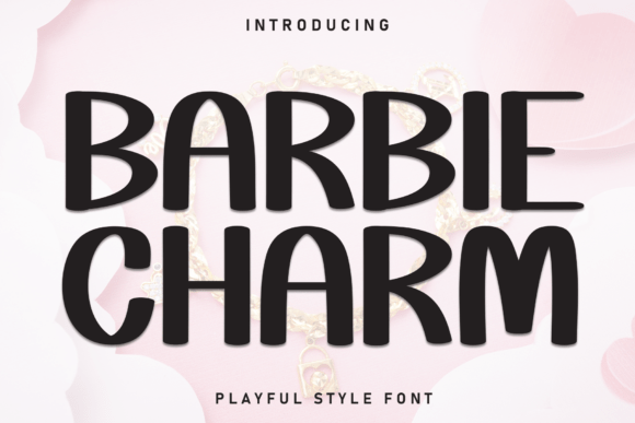 Barbie Charm Font for Professional Branding and Creative Projects