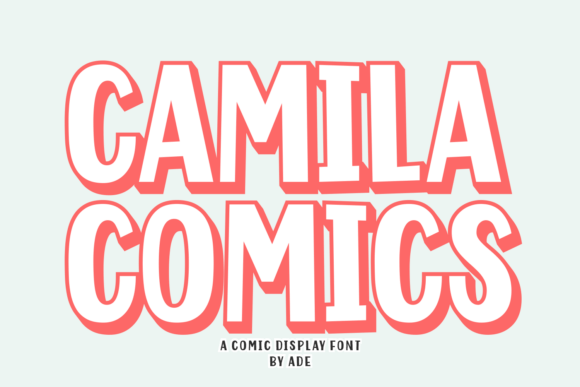 Camila Comics: A Playful Font for Creative Makers
