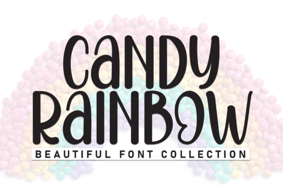 Candy Rainbow: A Display Font for Eye-Catching Campaigns