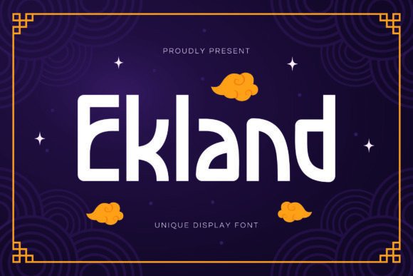 Ekland Font for Modern Branding and Cultural Appeal