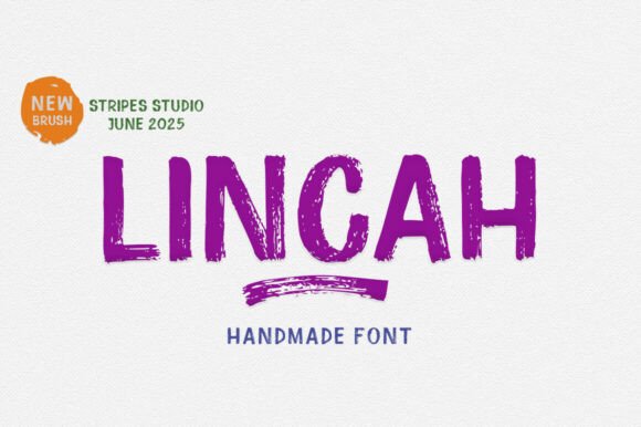 Lincah: A Unique Display Font for Creative Projects