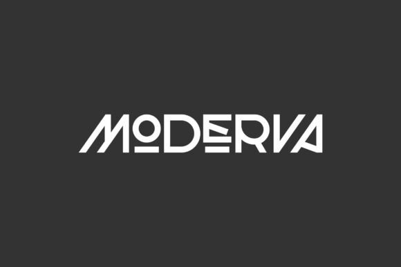 Moderva: A Modern Display Font for Timeless Branding