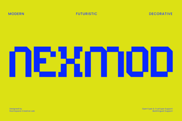 Nexmod Regular Font Review and Download