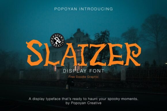 Slaizer: A Font for Unconventional Editorial Design