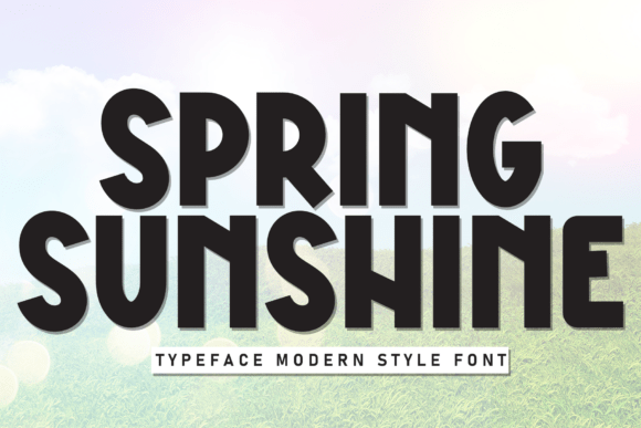Spring Sunshine: The Font That Elevates Your Campaign Headlines