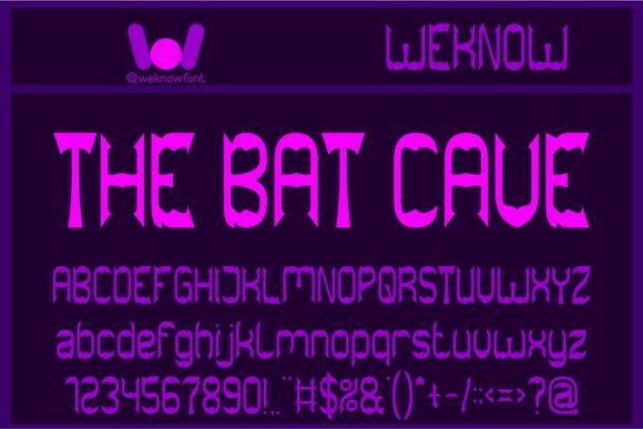 The Bat Cave Font for Bold Branding and Eye-Catching Campaigns