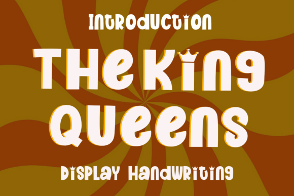 The King Queens Font for Modern Branding and Campaign Design