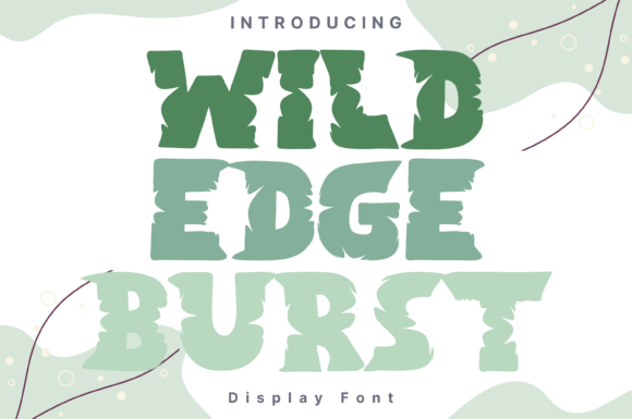 Wild Edge Burst Style for Bold Branding and Creative Projects