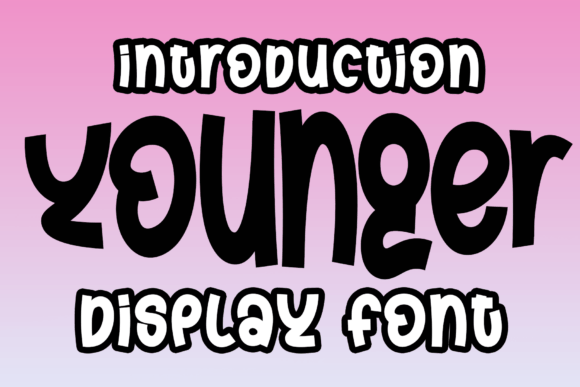 Younger: A Playful Display Font for Bold Branding
